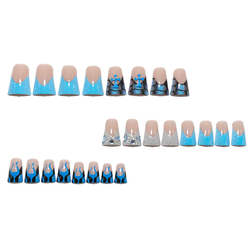 Creative artificial nails with unique 3D design Bowlift