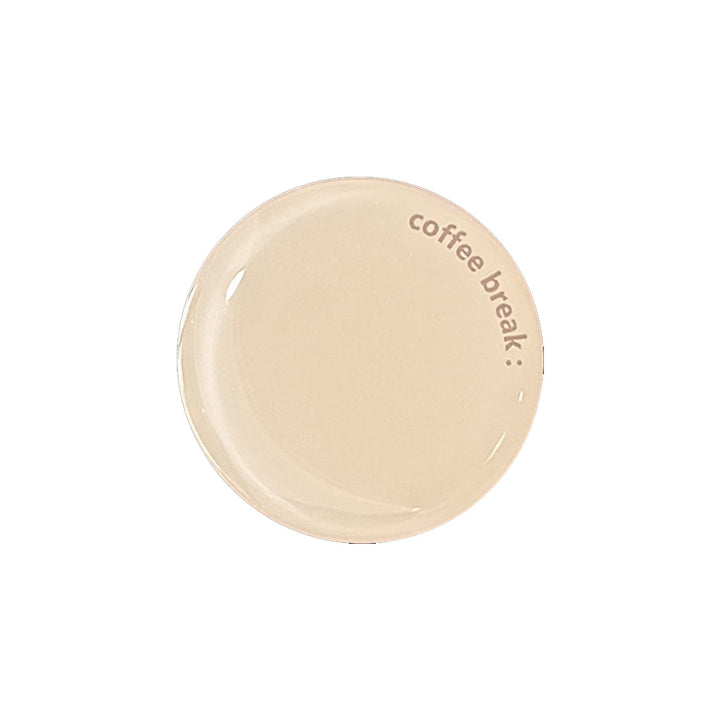 Decorative ceramic coaster with the inscription Bowlift