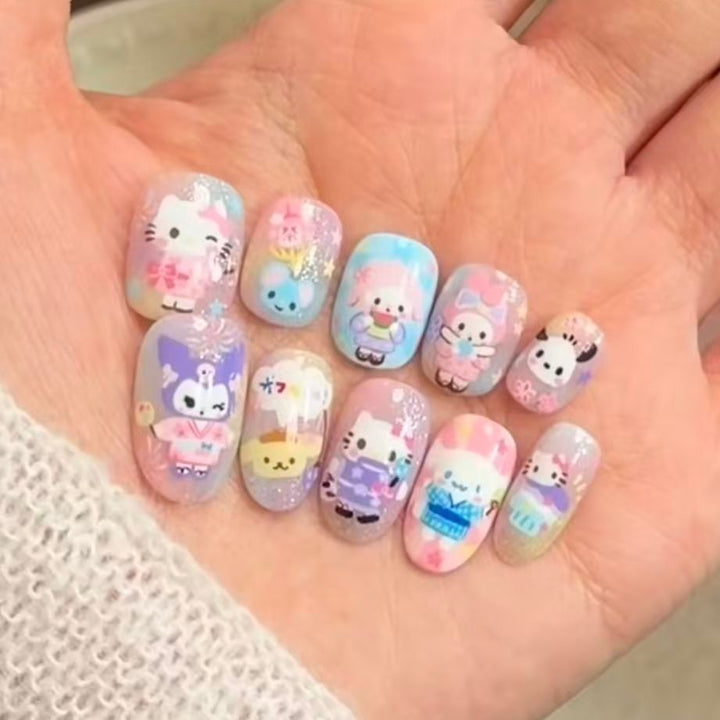 Artistic Ombre Glitter Nail Art Set Bowlift