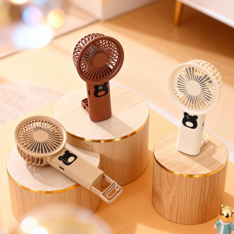 Women's Portable Mini Fan with Clamp System Bowlift