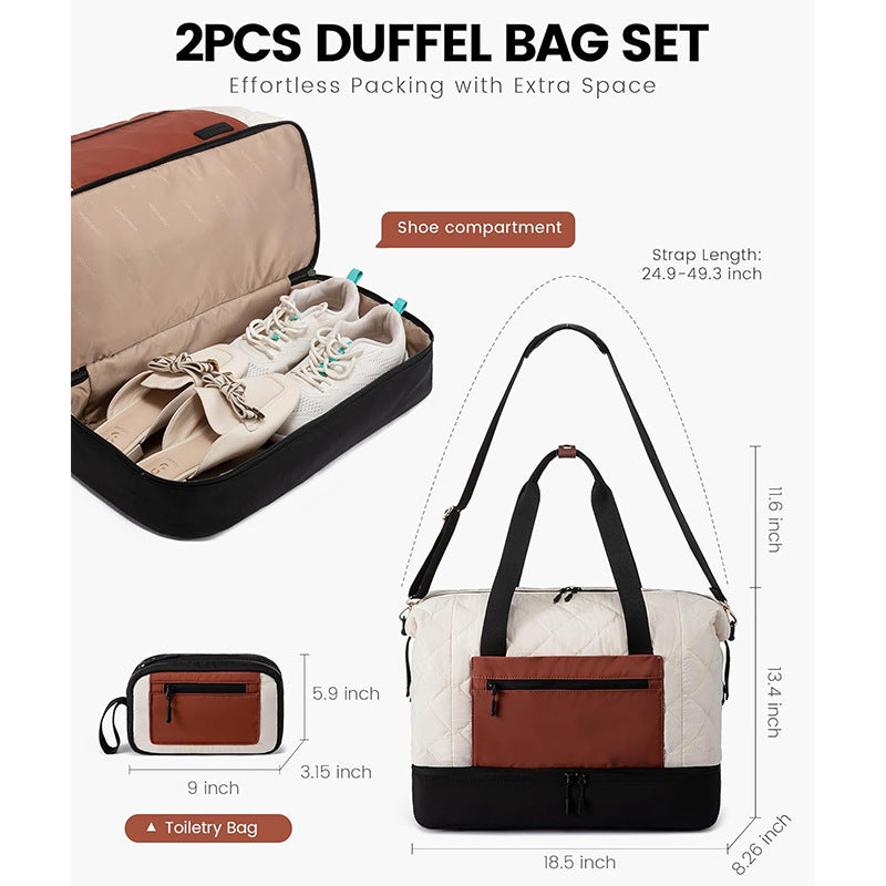Stylish and Multifunctional Travel Bag Bowlift