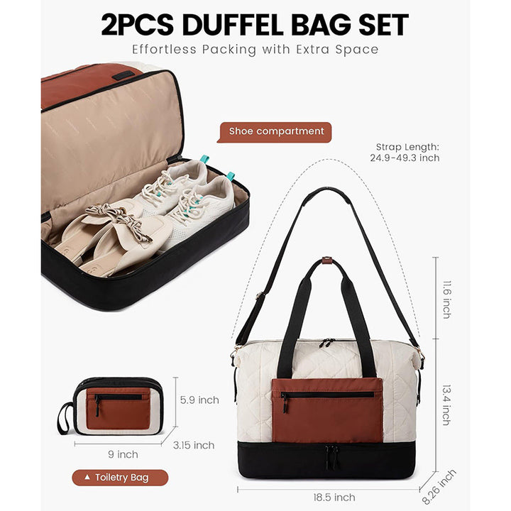 Stylish and Multifunctional Travel Bag Bowlift