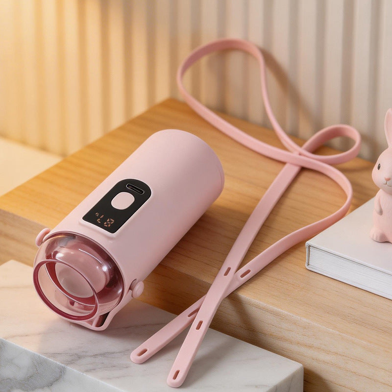 Ladies Portable Mini Hydration Fan with Water Mist Bowlift