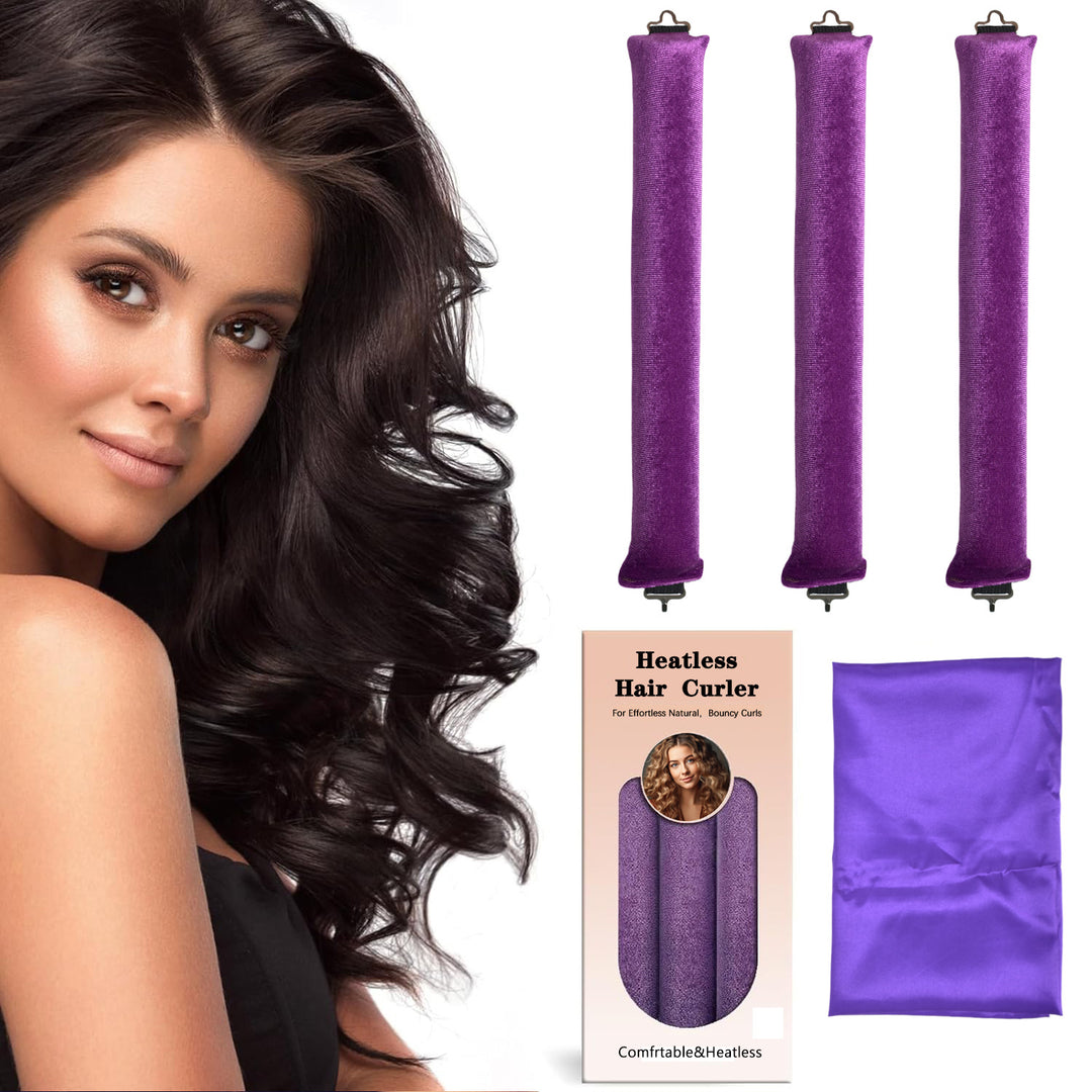 Heatless Hair Curling Rods