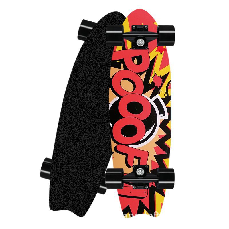 Surf-Inspired Mini Cruiser Skateboard Bowlift