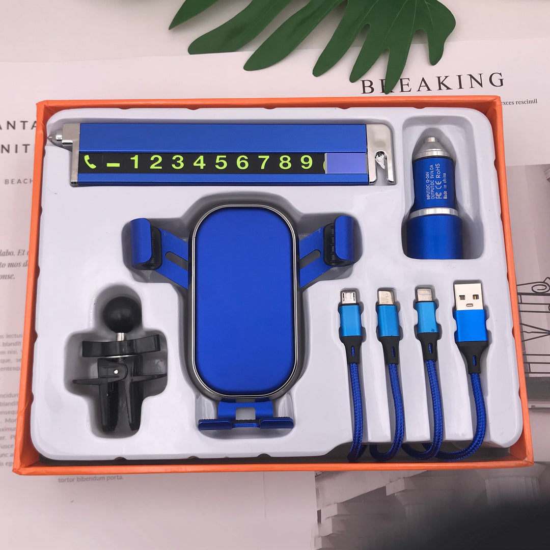 Unisex cordless car charging holder with integrated phone holder Bowlift
