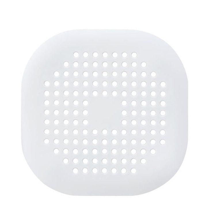 Flexible silicone sink drain strainer cover with anti-clog perforated design Bowlift