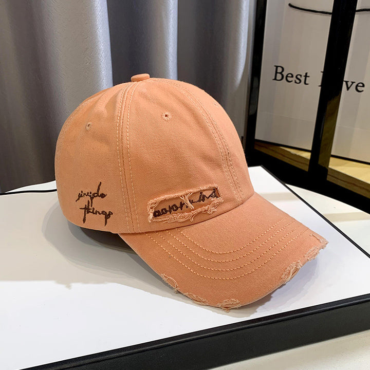 Unisex Distressed Graphic Baseball Hat Bowlift