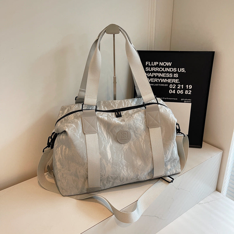 Soft-Touch Travel Duffle Bag Bowlift
