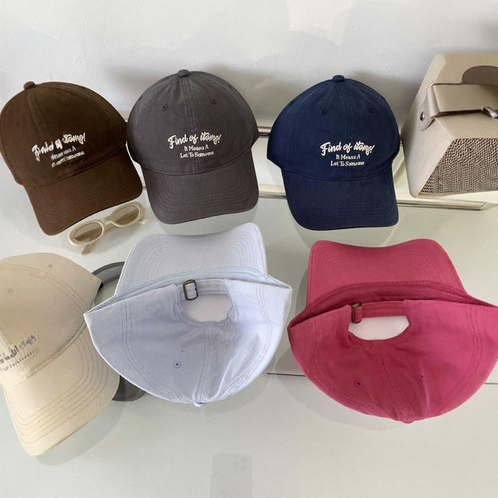 Women's Inspirational Quote Baseball Cap Bowlift