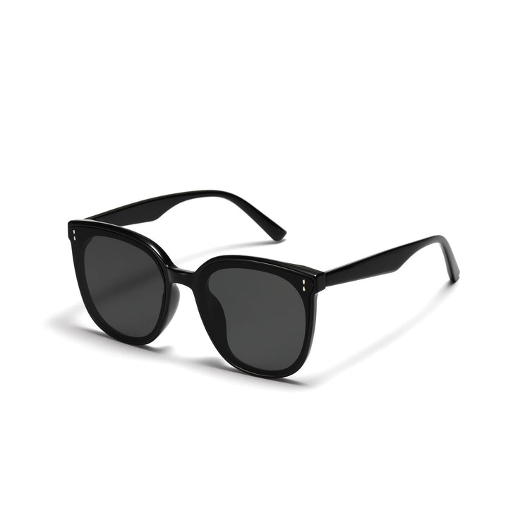 Women’s fashionable square sunglasses with high-quality transparent frame Bowlift