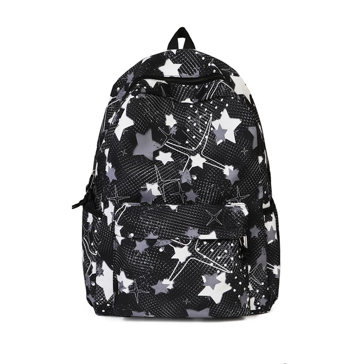 Star-Patterned Adventure Backpack
