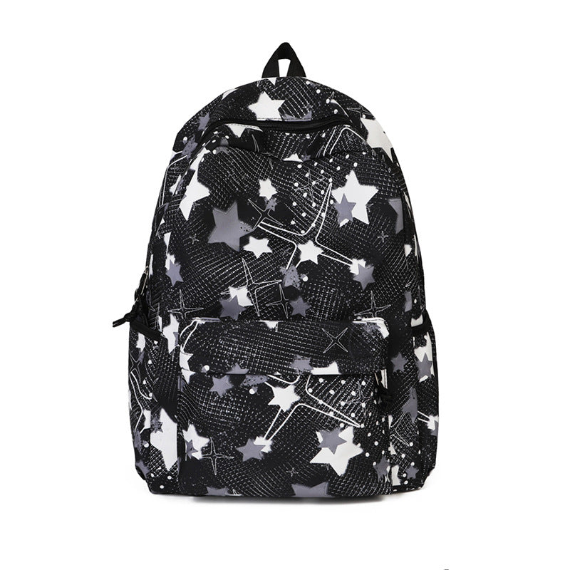 Star-Patterned Backpack