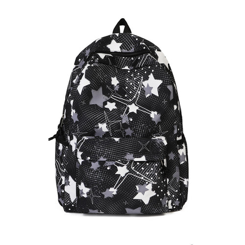 Star-Patterned Adventure Backpack