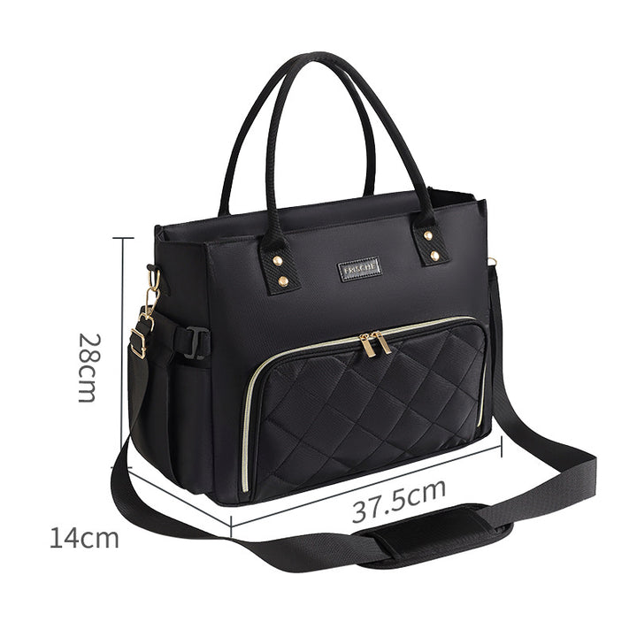 Quilted Multi-Functional Storage Tote Bowlift