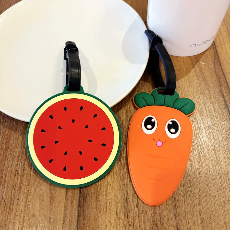 Cute Carrot Shaped Luggage Tag Bowlift