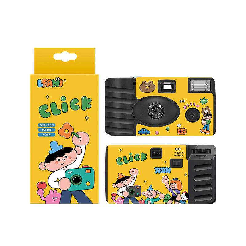Playful Graphic Disposable Camera Bowlift