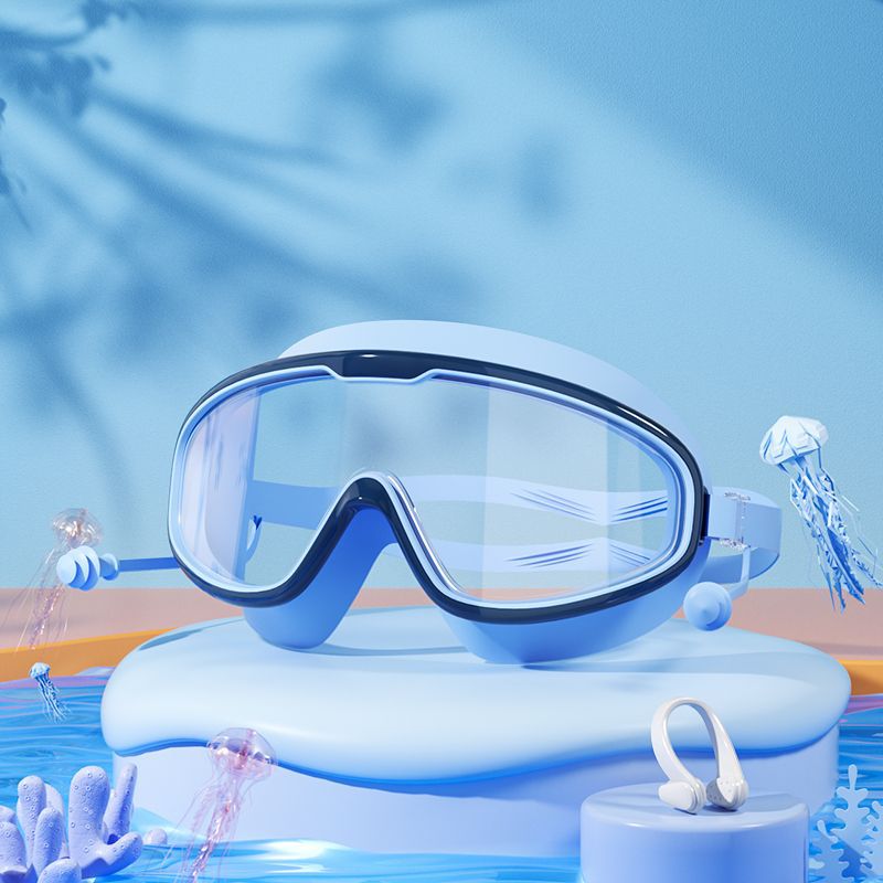 High-Visibility Swimming Goggles Bowlift