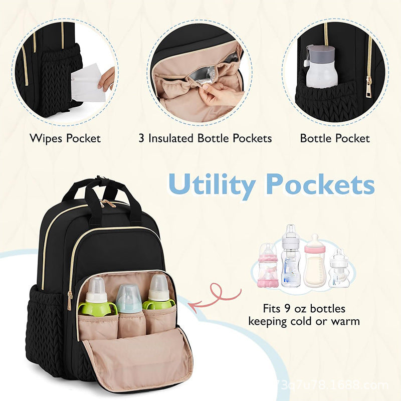 Fashionable backpack with structured design and multiple compartments Bowlift