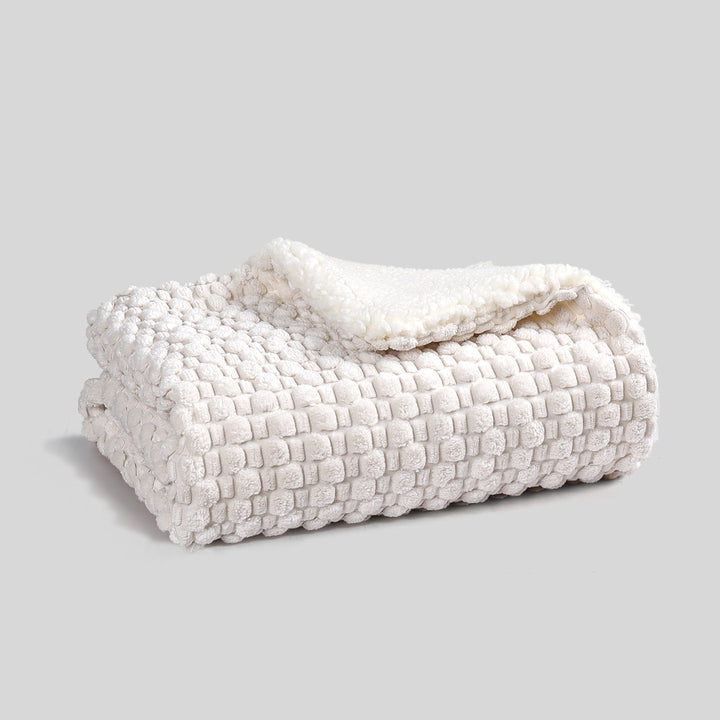 Women's Cozy and Reversible Blanket with High-Quality Surface Texture Bowlift