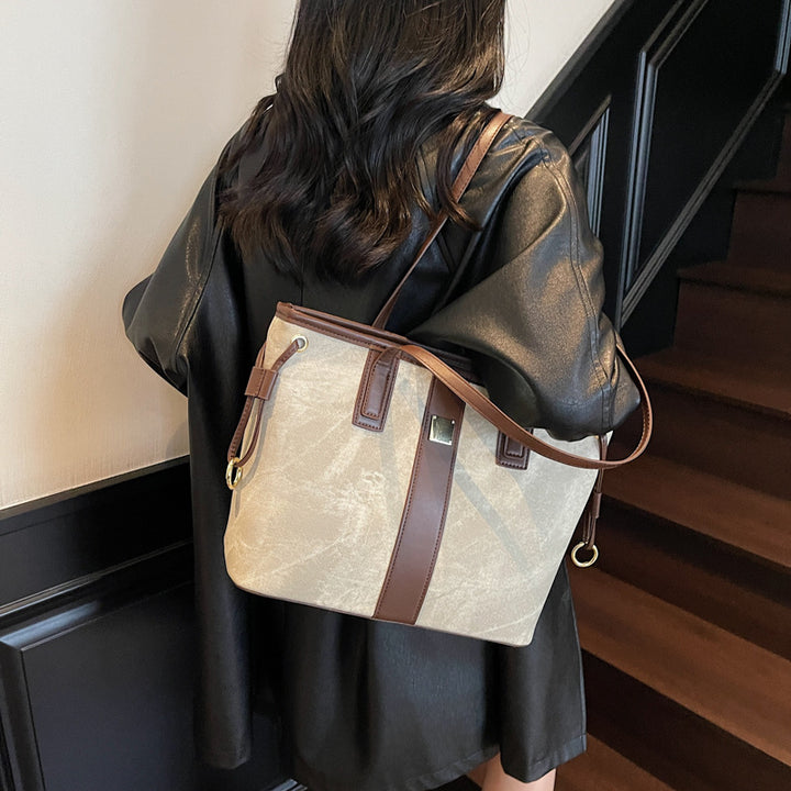Fashionable Structured Tote Bag Bowlift