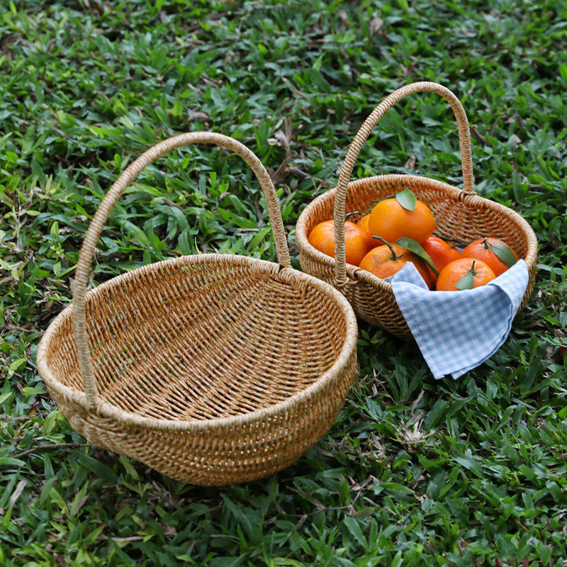 Woven Storage Basket Bowlift