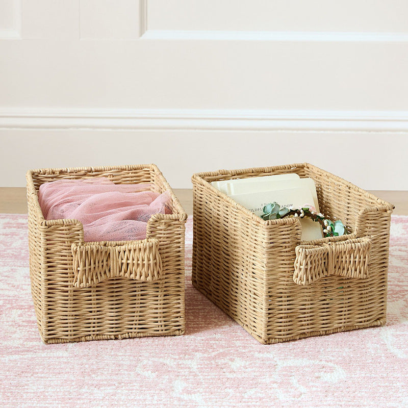 Basket with bow detail Bowlift