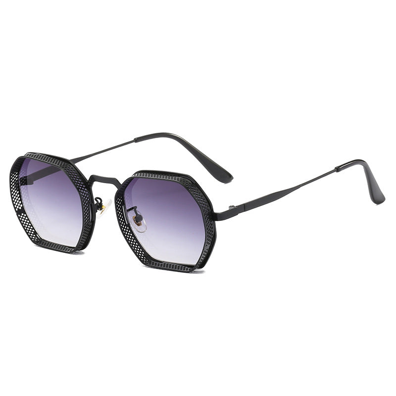 Women’s sunglasses with unique octagonal metal frame Bowlift
