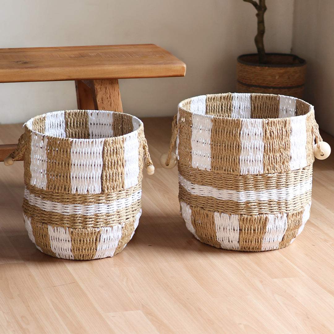 Handcrafted storage basket Bowlift