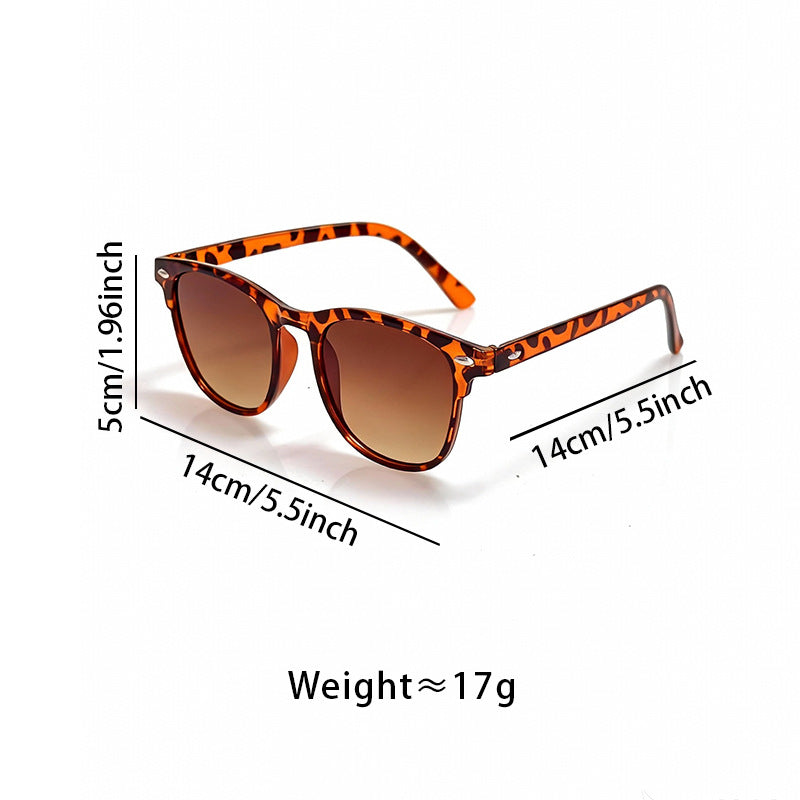 Trendy Animal Print Sunglasses Bowlift
