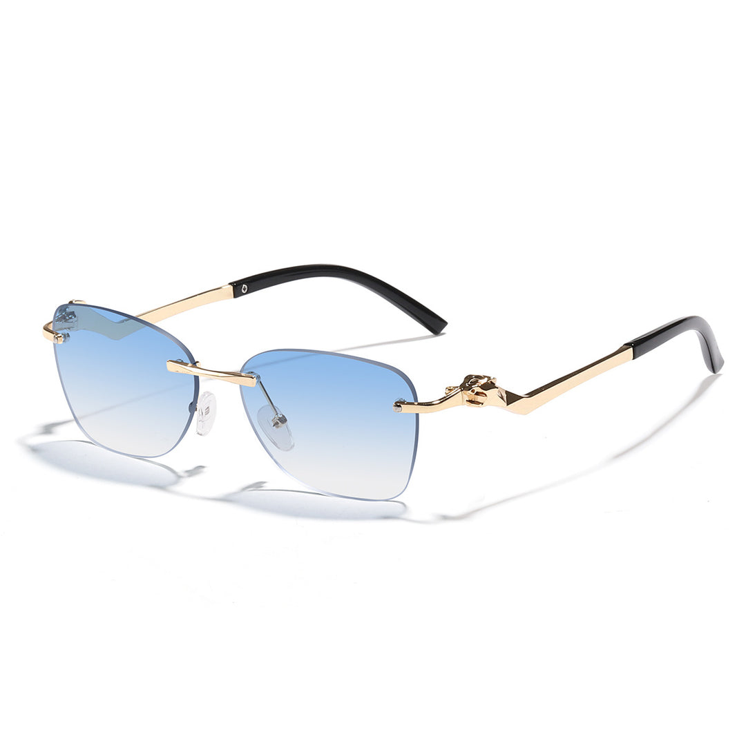 Women's fashionable sunglasses with stylish geometric accents Bowlift