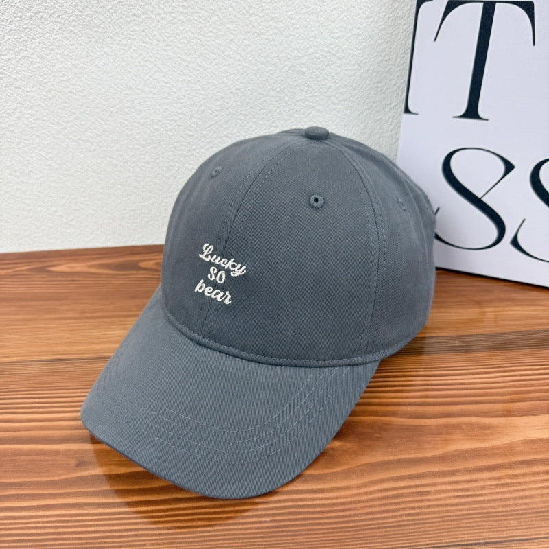 Unisex Casual Embroidered Cap Bowlift
