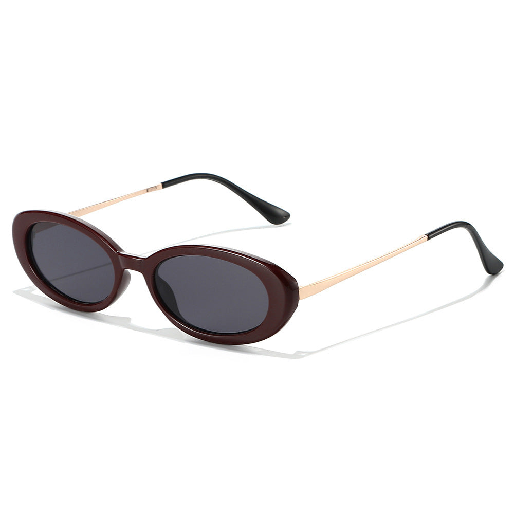 Elegant Oversized Oval Sunglasses Bowlift
