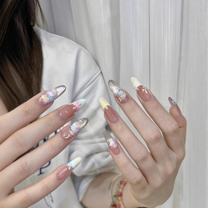 Ombre Art Nails Bowlift