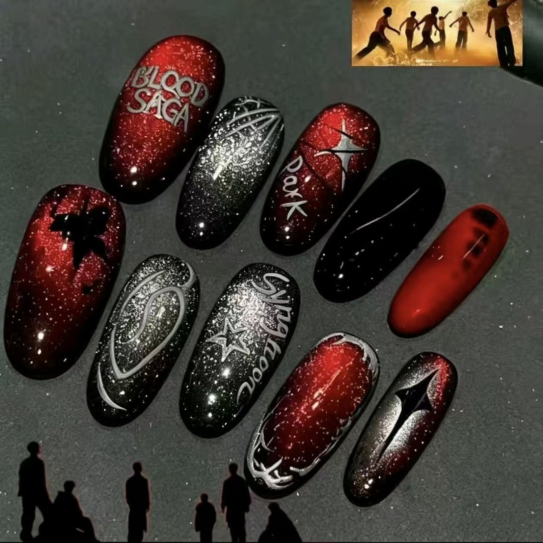 Premium Press-On Nail Extensions Bowlift