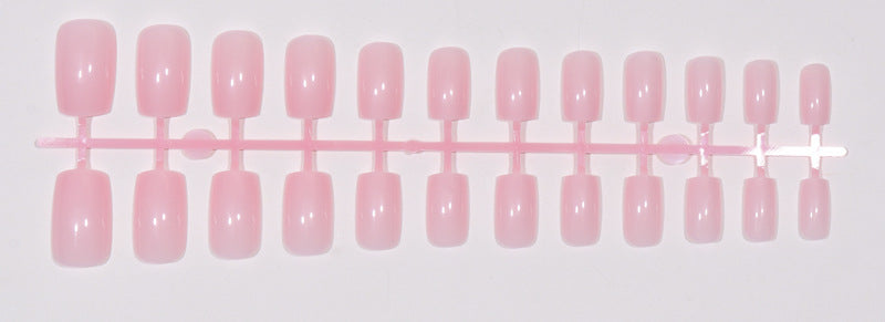 Natural Glossy Press-On Nail Tips Bowlift