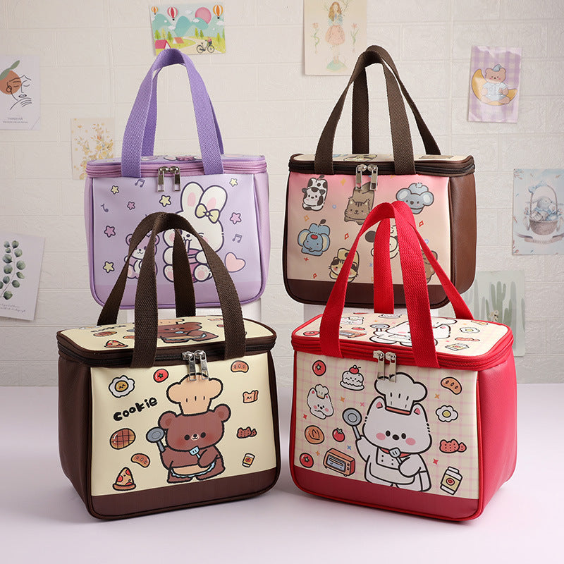 Insulated Cartoon Lunch Tote Bowlift