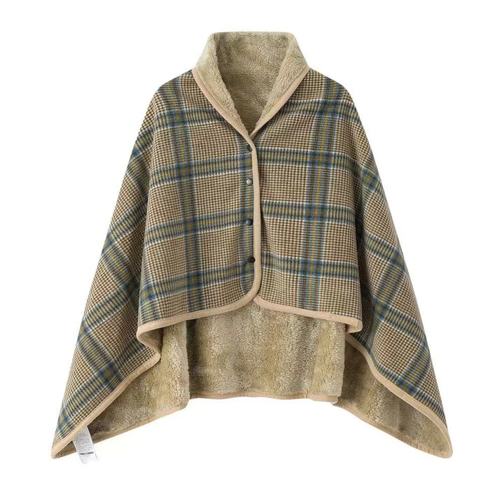 Women Cozy Blanket Poncho Bowlift
