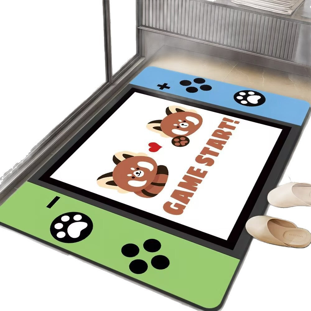 Gaming-Themed Bath Mat Bowlift