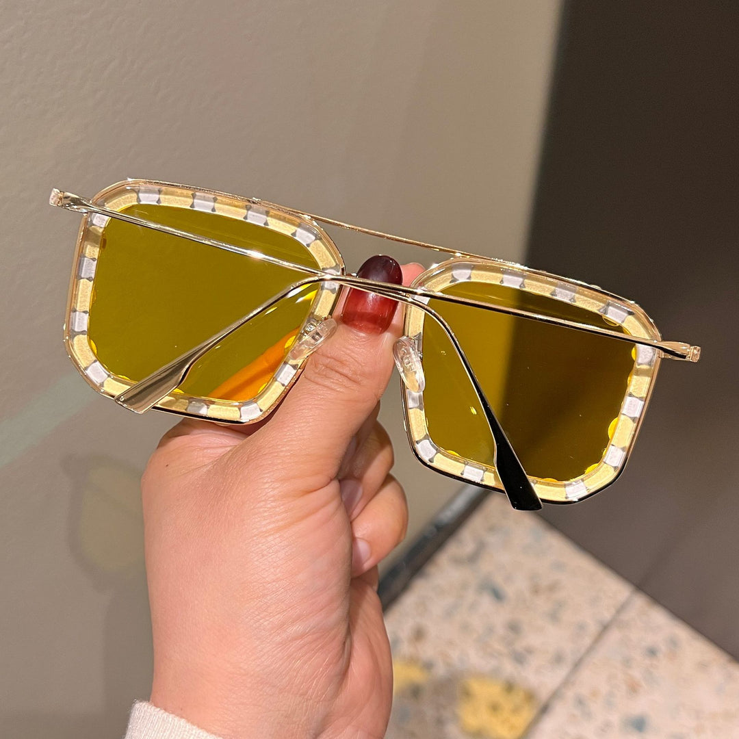 Women's Exclusive Sunglasses with Crystal Accents Bowlift