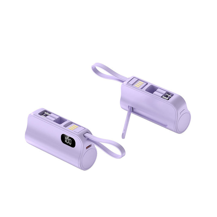 portable mini power bank with digital display Bowlift