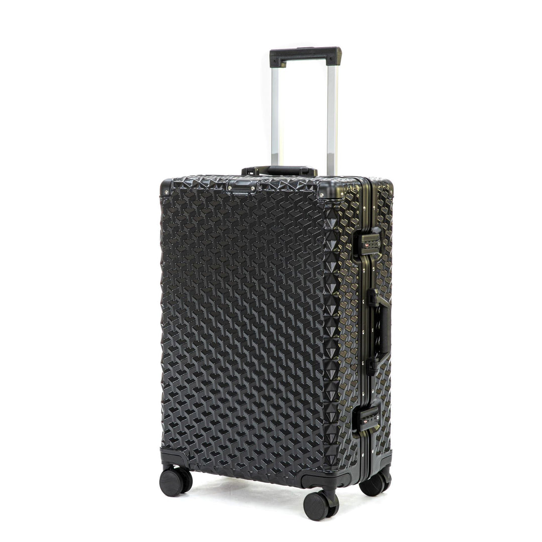 Women's Premium Textured Hard Shell Spinner Luggage Bowlift