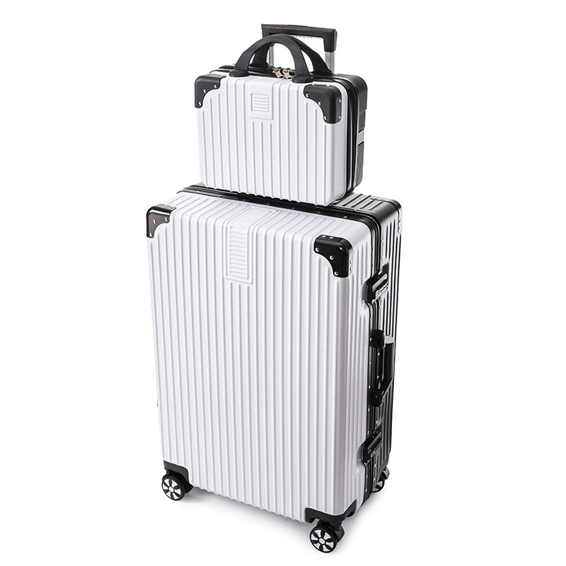 Dual-Layer Hard-Shell Luggage Set Bowlift
