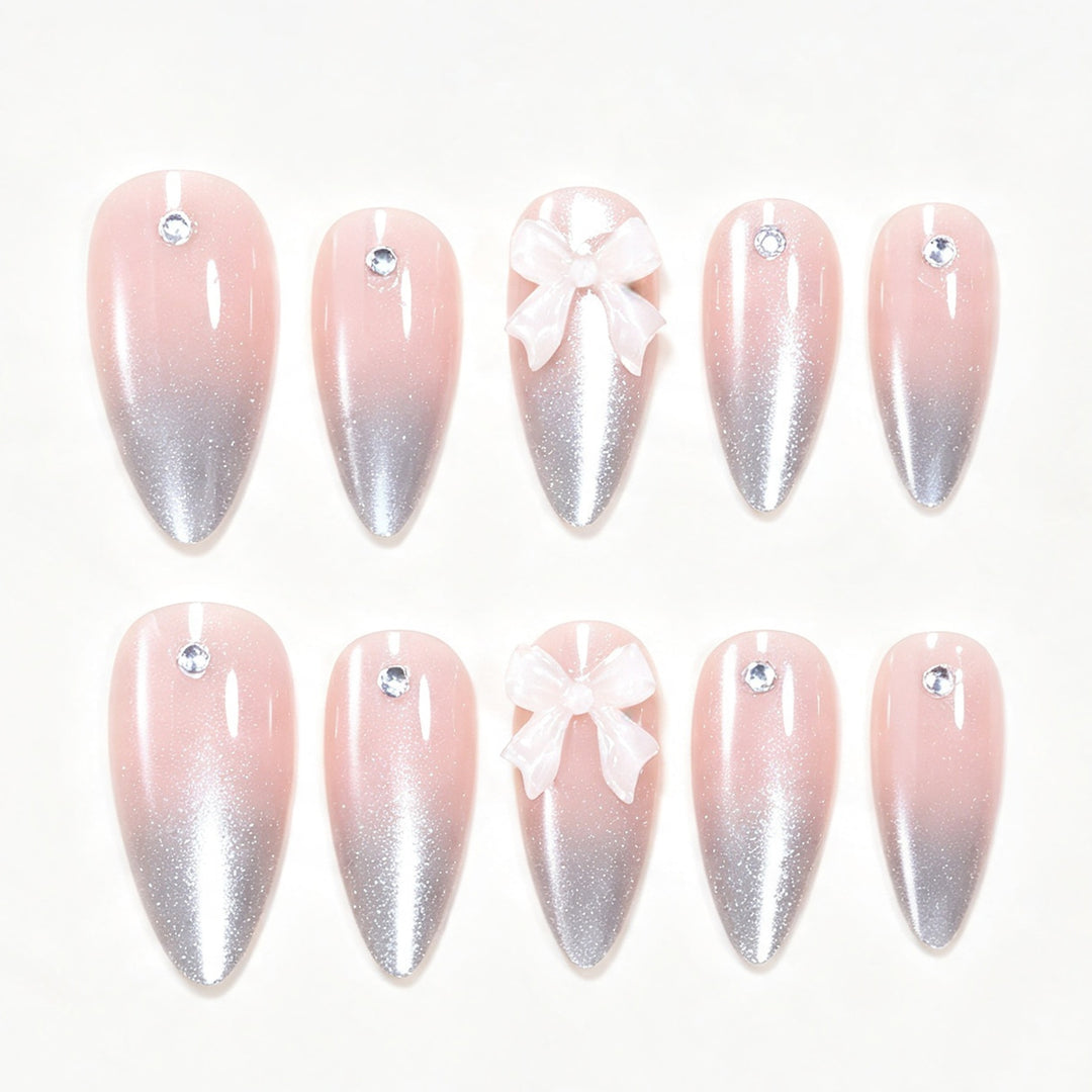 Elegant Acrylic Nail Extensions Bowlift