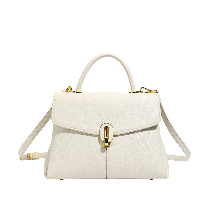 Elegant Handcrafted Structured Handbag Bowlift