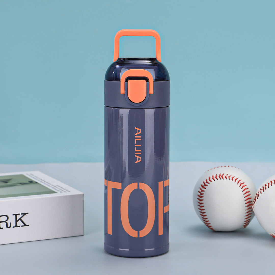 Women's Innovative Drink Bottle with Flip Top Closure Bowlift