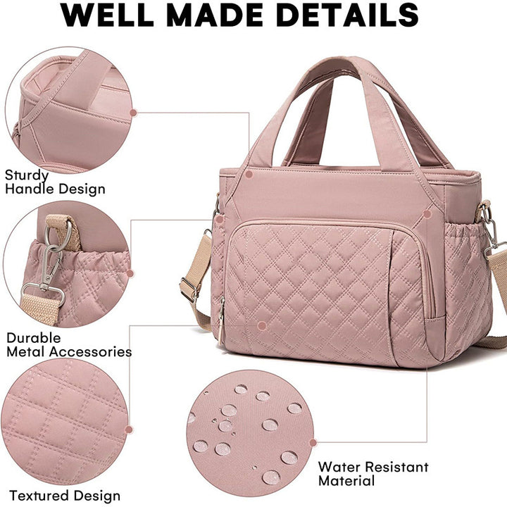 Fashionable and Functional Tote Bag with Structured Design Bowlift