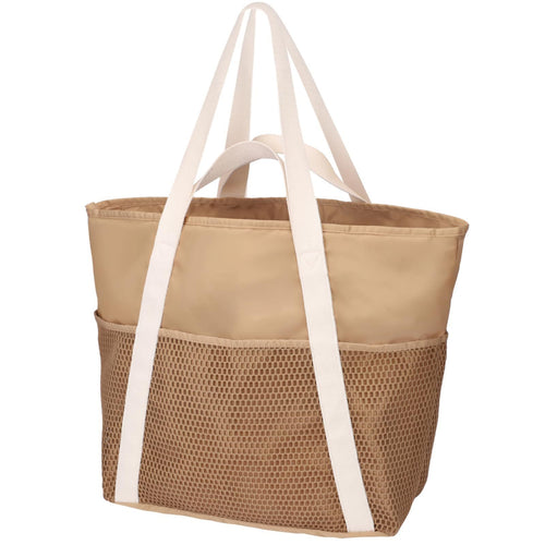 Multifunctional shopping bag with mesh fabric Bowlift