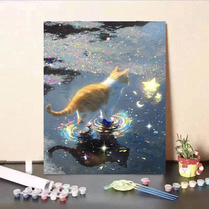DIY Starry Night Paint by Numbers Kit Bowlift