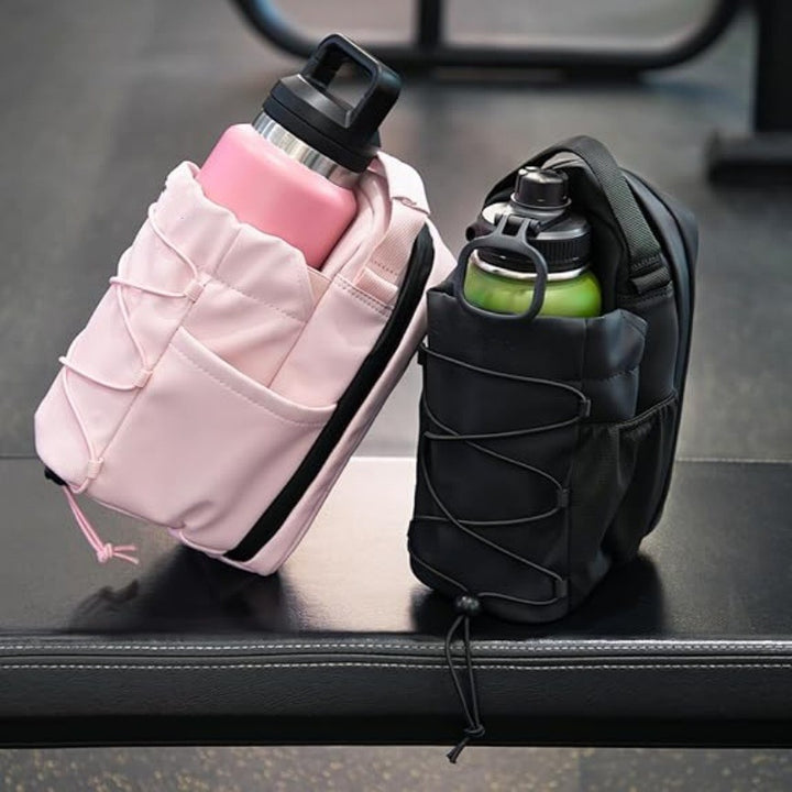 Multifunctional Sports Tote Bag with Insulated Compartment for Water Bottle Bowlift